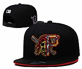 Pittsburgh Pirates Team Logo Adjustable Hat YD (2)